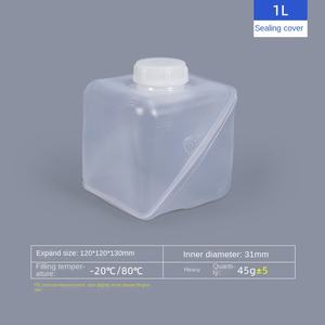 Seau de stockage d'eau en plastique pliable de qualité alimentaire LDPE de 10 à 20 L, impression personnalisée sur la surface, pour l'exportation - Product Image 6