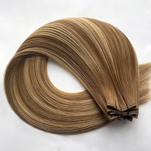 Extension per Capelli Genius Weft con Movimento <span class=keywords><strong>Naturale</strong></span>, Offrono Molteplici Metodi di Installazione, Perfette per Saloni - Product Image 1