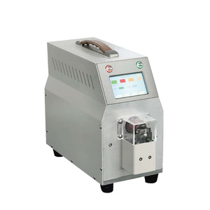Machine semi-automatique de dénudage et de coupe de câbles coaxiaux, pour câbles de 0,4 à 1,8 mm de diamètre, avec stockage de 99 paramètres - Product Image 1