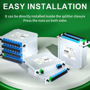 High Performance Insert Type Fiber Optic Splitter 1x2 1x4 1x8 1x16 1x32 1x64 Telecom Grade ST Head for Communication Projects - Product Image 4