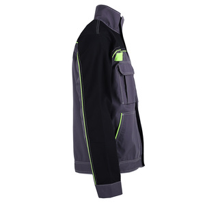 Customizable Men's Canvas Work Jacket Color Matching Design Safety Features Multi-Functional Use Coat - Product Image 4