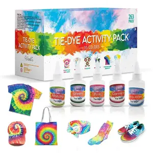 Customized 24 or 35 Colors Tie-Dye Activity Pack 10ml Oem Epoxy Resin Colorant Diy Paint Kit