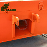 Remorque porte-conteneurs Roll Roro Boat Mafi 40ft 45ft 80 tonnes avec plateau et col de cygne