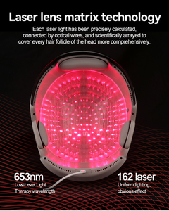 Dispositivo de casco <span class=keywords><strong>para</strong></span> el crecimiento del cabello Lescolton, 162 diodos, máquina de terapia láser portátil <span class=keywords><strong>para</strong></span> la pérdida del cabello, casco <span class=keywords><strong>para</strong></span> el crecimiento del cabello con luz roja - Product Image 5