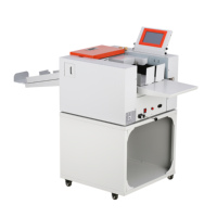 Machine à plier et à perforer le papier numérique automatique UVING 650A 330 mm avec une capacité de 4500 feuilles/heure