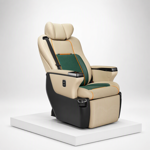 Sedile VIP di Lusso in Pelle Reclinabile per Van Serena <span class=keywords><strong>Ford</strong></span> Transit <span class=keywords><strong>Custom</strong></span> <span class=keywords><strong>Tourneo</strong></span> Benz Honda Toyota - Product Image 1