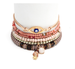 Pulsera De Ojos <span class=keywords><strong>Malvados</strong></span> para Mujer, Moda Personalizada, Bohemia - Product Image 5