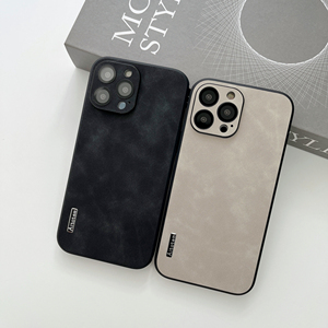 Étui de téléphone portable en cuir de luxe avec protection d'objectif en verre pour <span class=keywords><strong>iPhone</strong></span> <span class=keywords><strong>13</strong></span> <span class=keywords><strong>13</strong></span> <span class=keywords><strong>Pro</strong></span> Max, coque souple en TPU - Product Image 3