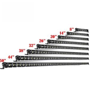 Barre lumineuse de travail LED 24V 60W 14/20/26/32/38/44 pouces pour Jeeps, SUV, ATV, voitures, camions, 4x4, tout-terrain, ajustement universel, garantie de 2 ans, neuf - Product Image 6