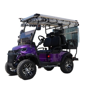 Servicio Personalizado: Carro de Golf Solar de 2+2 Plazas, Cuatro Ruedas, Batería de 48V, Autonomía de 50-70 km, Chasis de Acero, Servicio Inteligente Personalizado - Product Image 4