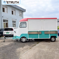 Wetruth - Carrito de Helados Móvil Personalizado para Catering, Remolque de Comida, Equipo de Restaurante, Camión de Comida Eléctrico Citroën