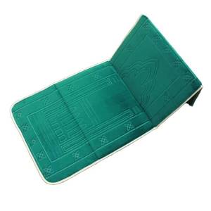 Alfombra de Oración Musulmana Ultra Suave y Acolchada con Respaldo, Diseño de Rompecabezas en Poliéster Hecho a Máquina, Lavable - Product Image 4