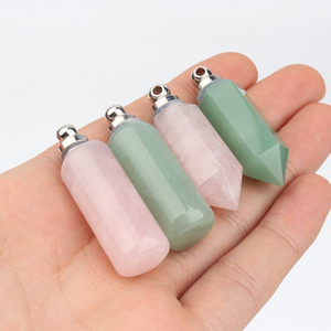 ขวดน้ำหอมคริสตัลแกะสลักด้วยมือจากหินธรรมชาติคุณภาพสูงสำหรับตกแต่ง - Product Image 3