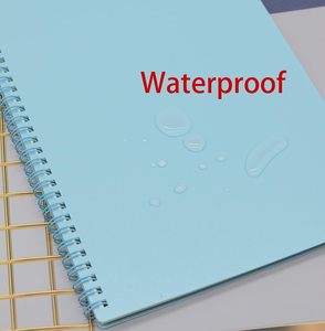Carnet à spirales A4/B5/A5 en PVC/PP avec pages lignées fantaisie personnalisées, carnet à spirales avec logo pour agenda scolaire, journal pour étudiants - Product Image 2