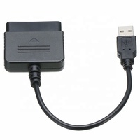 Cable Adaptador USB para Controlador de Juegos para PS2 a PS3, Accesorios para Videojuegos de PC