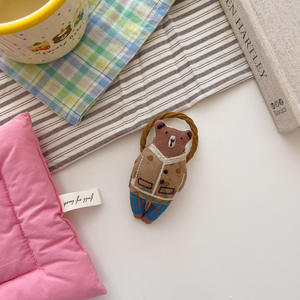 Nouveaux bandeaux pour cheveux en tissu de dessin animé coréen, rembourrés de coton, pour enfants, jolis bandeaux en caoutchouc pour petites filles, sûrs pour les cheveux, pour l'automne et - Product Image 4