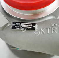 Pièce de machine turbocompresseur KTR110 pièce de moteur 6502-51-5030 pour chargeur de piste de bulldozer d'excavatrice Komatsu