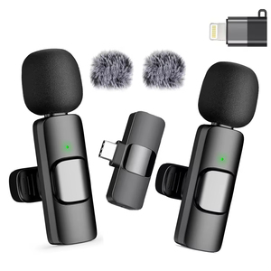 Micrófono Inalámbrico de Solapa, Micrófono Lavalier Inalámbrico, Micrófono de Solapa para iPhone - Product Image 6