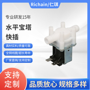 Válvula Solenoide Richain Renqi, Estándar Nacional, Sellado de Goma, Unidireccional, Temperatura Ambiente, Aplicación Electrónica y Manual - Product Image 5