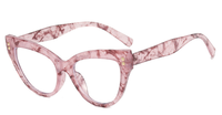 Miroir Panda noir et blanc ridé œil de chat nouveau cadre de lunettes européen et américain anti-lumière bleue ins monture de lunettes rétro