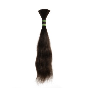 Lots de Cheveux Vierges Double Drawn de Qualité Luxe, Haute Densité, Noir Naturel, Trame Simple, Cheveux Humains Bruts Non Traités - Product Image 1