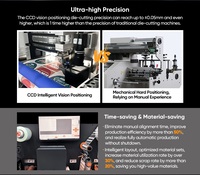 Impresora de Etiquetas Digital UV de Rollo a Rollo Inteligente y Fácil de Operar, con 2 Cabezales de Impresión EPS de 350 mm