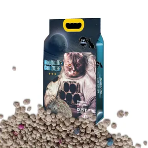 Global Cat Sand 100% Litière pour chat en bentonite naturelle Produit de gros durable pour chats