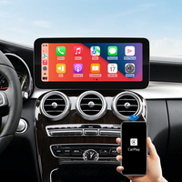 Écran d'affichage de voiture Linux 10,25 pouces IPS pour Mercedes Benz Classe C W205 NTG5.0, autoradio avec CarPlay sans fil et Android Auto