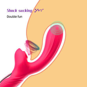 Nieuw Ontwerp 2-In-1 Zuigende En Vibrerende Av Vibrator Voor G-Spot Clitoris Schaamlippen - Product Image 4