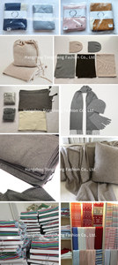 Nhà Cung Cấp Mùa Đông Chất Lượng Cao Tay Dệt Kim Sang Trọng Mềm Ấm Cúng Đồng Bằng Hữu Cơ 100% Alpaca Len Cắm Trại Du Lịch Màu Xám Chăn Ném - Product Image 6