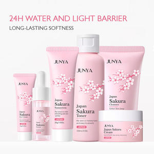 Ensemble de soins de la peau de haute qualité en gros Sakura crème hydratante nourrissante pour le visage ensemble de produits de soins de la peau 6 pièces - Product Image 6