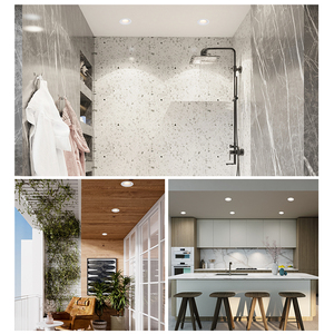 Lampu <span class=keywords><strong>Downlight</strong></span> <span class=keywords><strong>LED</strong></span> Tersembunyi Anti Silau Bulat Tahan Air IP65 Kustom TOSEO - Product Image 5