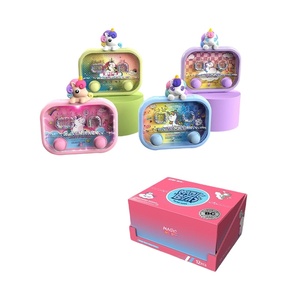 Retro passatempo anello di plastica lancio dell'acqua <span class=keywords><strong>gioco</strong></span> giocattolo per feste novità giochi educativi portatili per bambini - Product Image 1