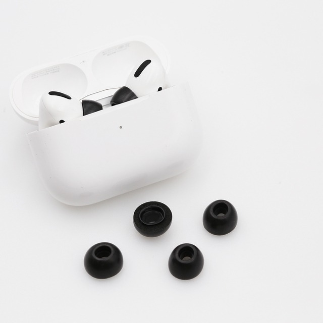 Hot Sale Ear Tips Replacement Soft Silicone Earbuds Accessories Memory Foam Ear Tips for Apple Airpod Pro