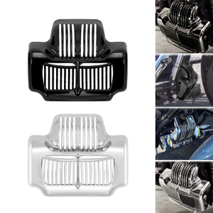 Cubierta de Enfriador de Aceite para Motocicleta HCMOTORKU, Compatible con <span class=keywords><strong>Harley</strong></span> Touring Road King Electra Street Glide Trike FLHT FLTR FLHX 11-2015 <span class=keywords><strong>2016</strong></span> - Product Image 2