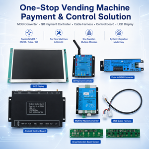 Kit de Solución de Control de Pago sin Efectivo para Máquinas Expendedoras Inteligentes con Convertidor MDB-RS232, Controlador de Pago QR y Placa Android - Product Image 3
