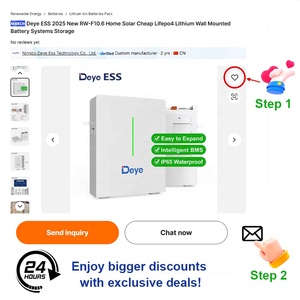 Deye ESS danh sách mới <span class=keywords><strong>2025</strong></span> RW-G10.6 BATTERIE Solaire <span class=keywords><strong>Lithium</strong></span> 208ah năng lượng mặt trời nhà năng lượng pin di động - Product Image 4