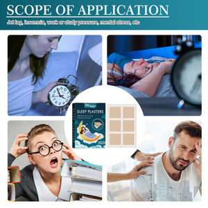 OEM perawatan Insomnia menghilangkan kecemasan dekompresi sakit kepala neuraskenia menenangkan plester penenang tubuh bantuan tidur Patch - Product Image 6