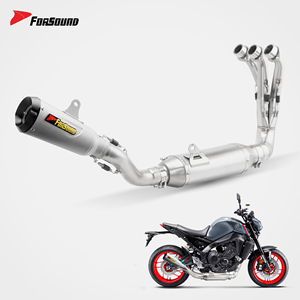 Sistema <span class=keywords><strong>de</strong></span> Escape para Motocicleta Forsound, <span class=keywords><strong>Precio</strong></span> <span class=keywords><strong>de</strong></span> Fábrica al por Mayor, Silenciador Corto Tipo GP, Sistema Slip-on para <span class=keywords><strong>MT</strong></span>-<span class=keywords><strong>09</strong></span> MT09 - Product Image 1