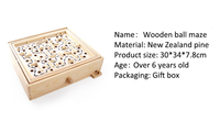 Équilibreur multifonction en bois pour jeux de bureau – Cadeau d'affaires personnalisable (couleur et logo)