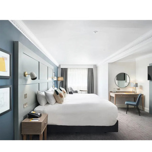 ชุดห้องนอนโรงแรม <span class=keywords><strong>VOCO</strong></span> IHG มาตรฐาน 5 ดาว ทำจากไม้โอ๊คแท้ทันสมัย เป็นมิตรกับสิ่งแวดล้อม พร้อมการรับประกัน 4 ปี สำหรับอพาร์ทเมนท์และห้องสวีทพักผ่อน - Product Image 1