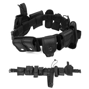 Tactical Security Duty <b>Belts</b> <b>Holster</b> Flashlight Pouch Sets Utility Kit <b>Belt</b> Duty <b>Belt</b> Wholesale Multifunctional Wear-resistant - Product Image 1