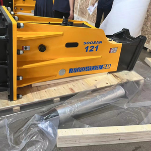 155mm Chisel SB121 Hydraulic Breaker Hammer Box Type Silenced for Concrete Demolition 28-35 Ton - Product Image 1