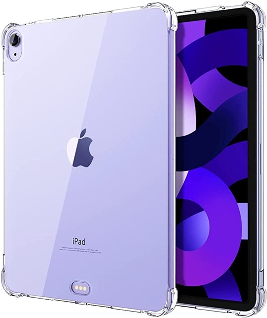 Tpu Clear Case for Ipad Pro 12.9 11 Case Mini 6 2021 Silicone Transparent Ultra Thin Cover for Ipad 2021 2022