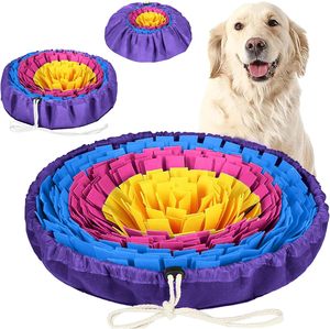 Alfombrilla Snuffle para perros Juguete de rompecabezas interactivo ajustable para razas grandes y pequeñas Alimentador lento para estimulación mental - Product Image 6