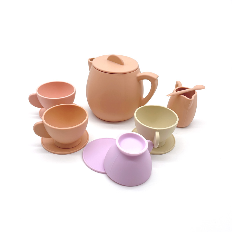 Детский чайный набор, ролевые игры для маленьких девочек и мальчиков
