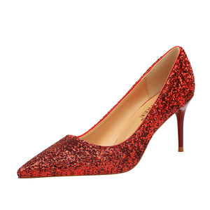 Zapatos de Tacón Alto para Mujer, Estilo Europeo y Americano, Zapatos de Tacón Alto Sensuales para Club Nocturno, que Estilizan la Figura - Product Image 4