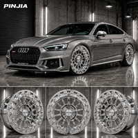 Roue forgée PJ Beadlock 15x3.5 17x4.5 18x5 15x10 15x12 pour Chrysler 300C Audi RS3 RS4 RS5 RS6 RS7 TT RS