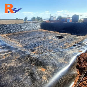 Géomembranes en HDPE, feuille de 20 mils, 45 mils, 60 mils, 0,5 mm, 1 mm, 1,5 mm, rouleau de géomembrane en HDPE, revêtement de barrage, géomembrane, prix d'usine - Product Image 5