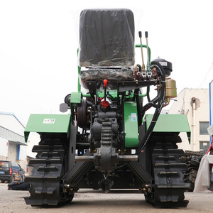 Spedizione gratuita 35hp 50hp 80hp 100hp terraferma e risaia cingolato trattore Mini cingolato coltivatore per la vendita - Product Image 5